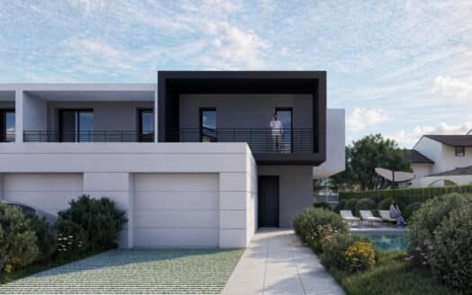 Moderne villette a schiera in classe a4