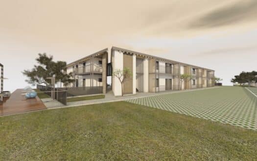 Luxuriöse Drei-Zimmer-Wohnung in Anlage mit Pool und Seeblick