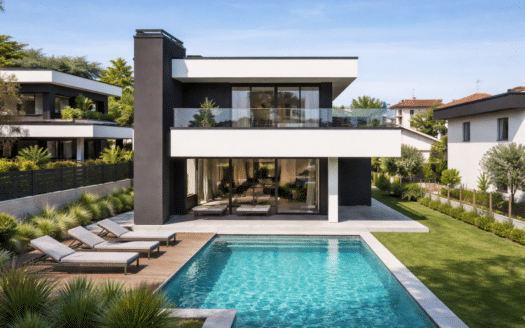 Villa unifamiliare a 300 metri dal lago