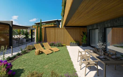 Nuovo trilocale con amplio terrazzo e piscina